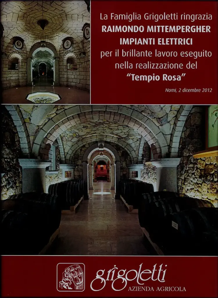 Ringraziamento tempio rosa